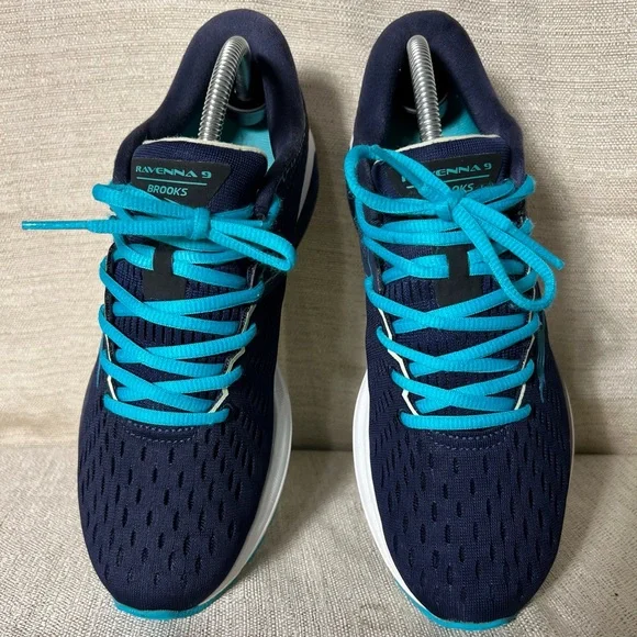 Brooks Shoes Pre Owned Brooks Ravenna Mens M Blue Green